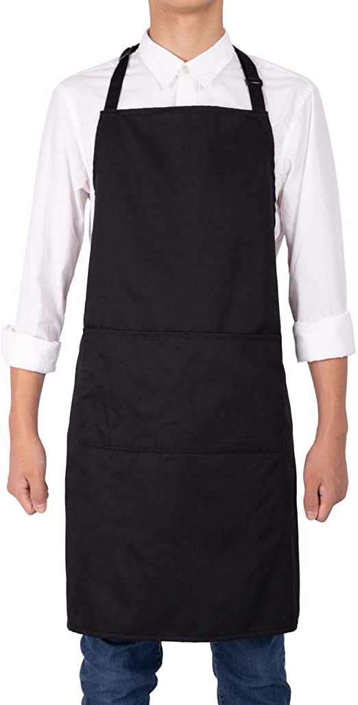 FILTA CAFE APRON WITH POCKET BLACK