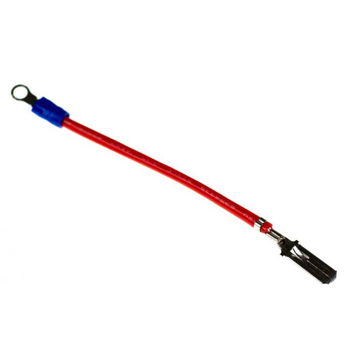 I-MOP MALE CONNECTOR +  WIRES 14AWG RED 150MM
