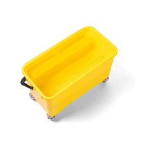 Load image into Gallery viewer, FILTA WINDOW BUCKET WITH WHEELS &amp; TRAYS 22L - YELLOW