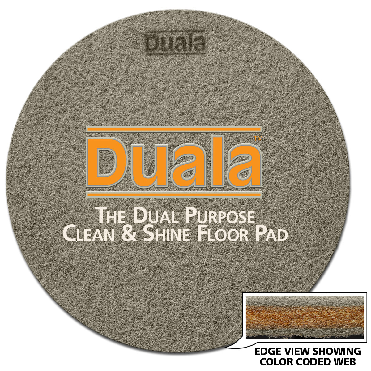DUALA Clean & Shine Pad - Regular Speed Round Pad