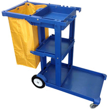 Load image into Gallery viewer, FILTA JANITOR CART BLUE