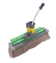 Load image into Gallery viewer, UNGER  POWER BRUSH, BUMPER, SWIVEL FUNCTION, RINSE BAR 42CM - GREY UNSPLICED BRISTLES
