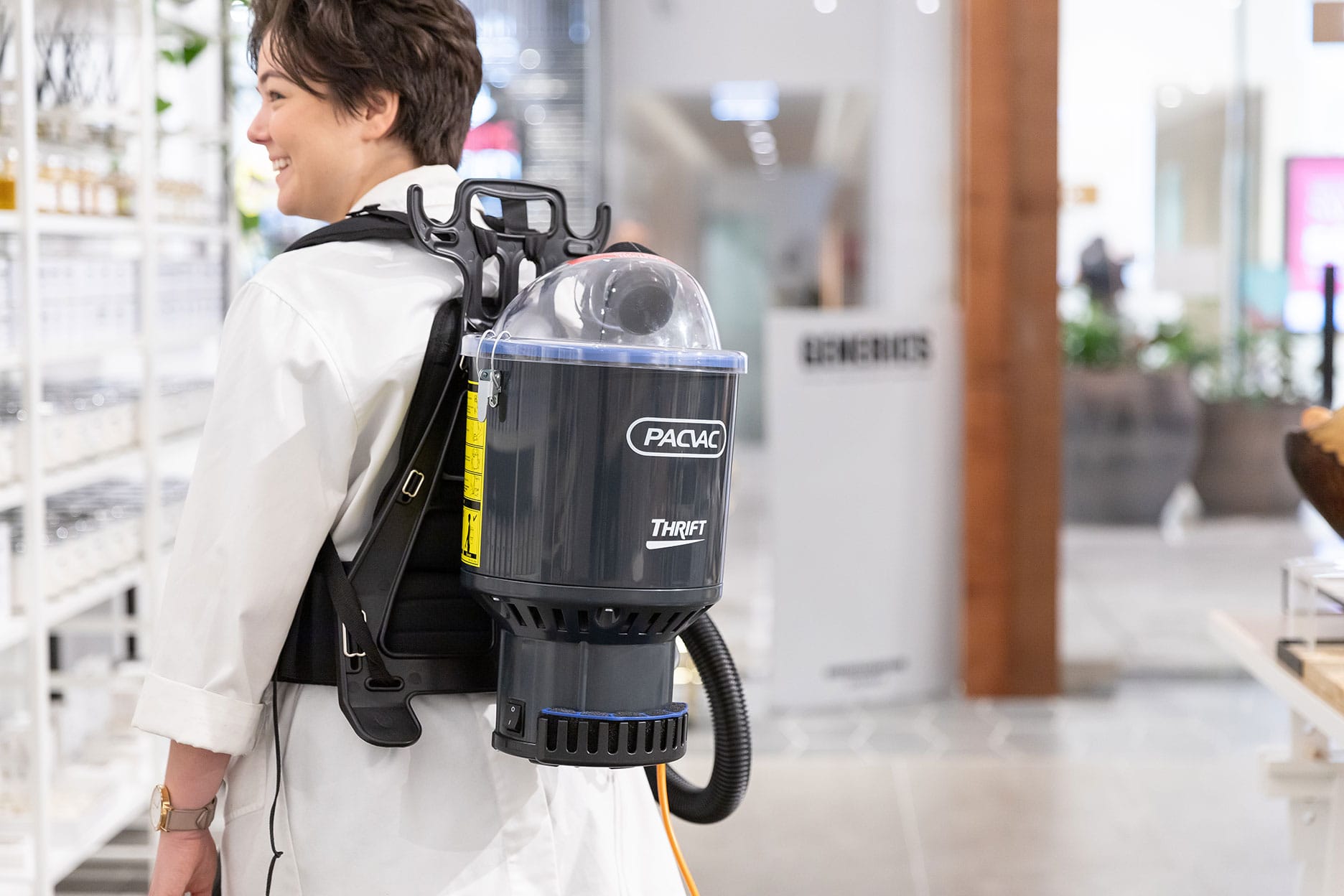PACVAC THRIFT BACKPACK VACUUM CLEANER