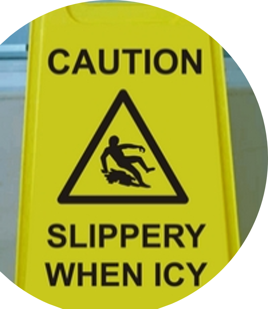 GALA A-FRAME SAFETY SIGN - 