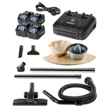 Load image into Gallery viewer, PACVAC SUPERPRO GO BATTERY BACKPACK VACUUM CLEANER