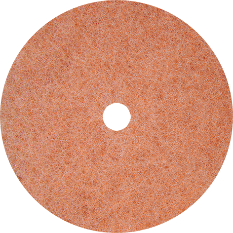 GLOMESH AUTOSCRUB FLOOR PAD - ROUND Coral