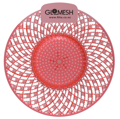 GLOMESH Spiral Biological Urinal Screen with Anti Splash - Mango