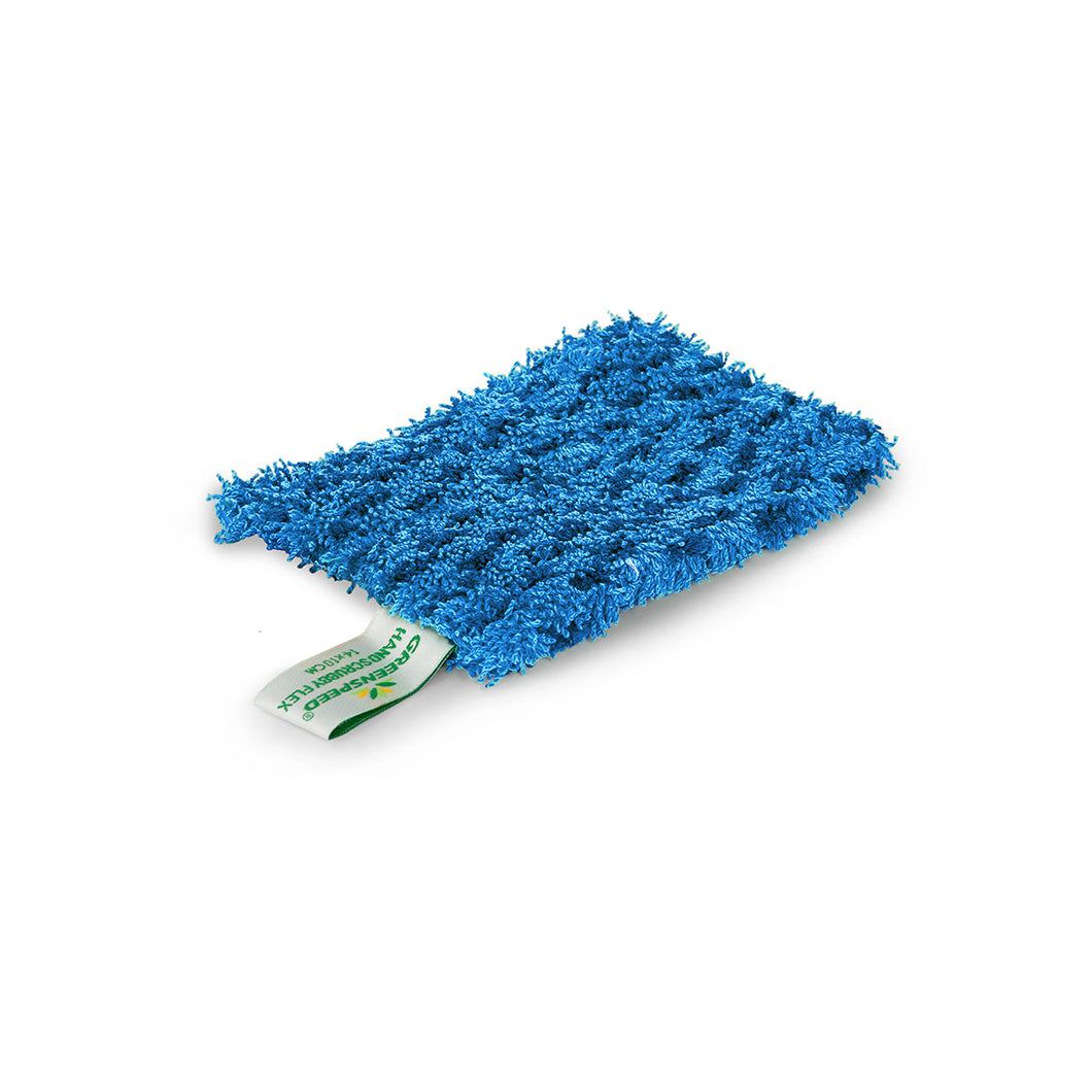 GREENSPEED HANDSCRUBBY FLEX BLUE 10CM X 14CM
