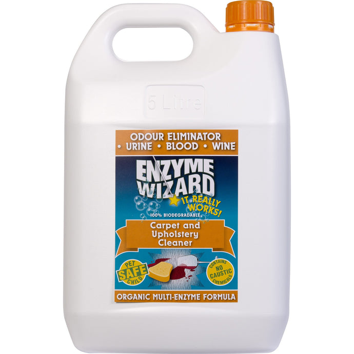 ENZYME WIZARD CARPET & UPHOLSTERY CLEANER 5 LITRE