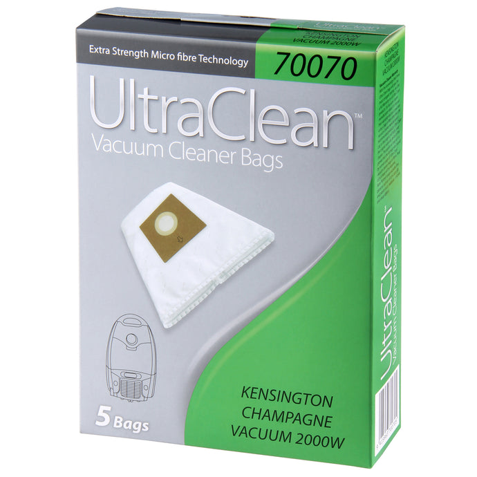 ULTRACLEAN KENSINGTON SMS MULTI LAYERED VACUUM BAGS 5 PACK