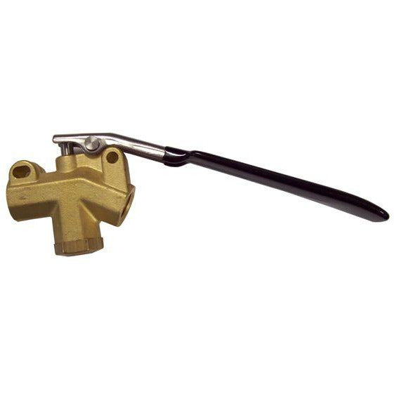 FILTA BRASS TRIGGER VALVE ANGLED