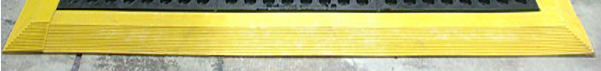 RAMP/EDGING FEMALE - 900mm - Yellow