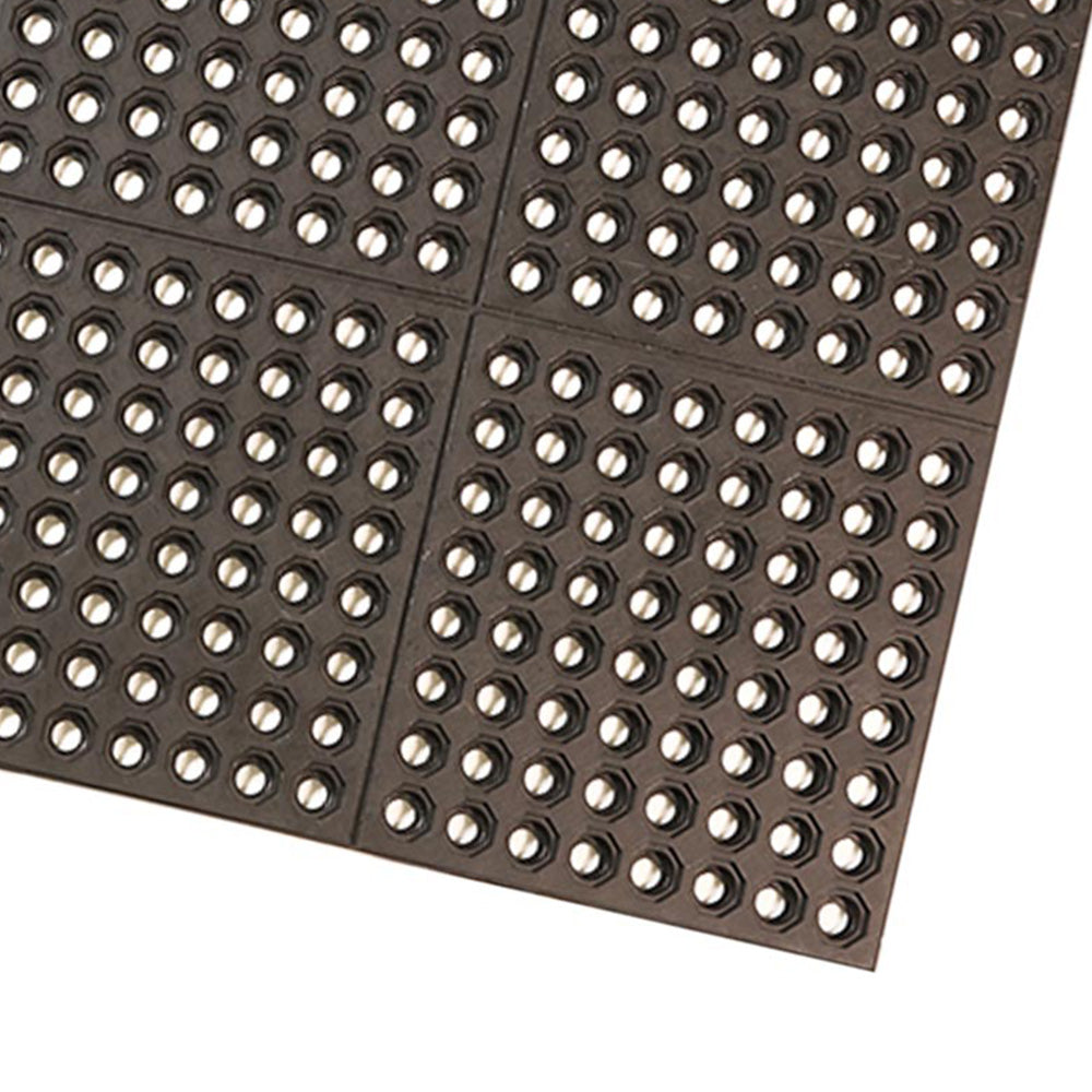CUSHION FOOT DRAINER - 900mm X 900mm - Black