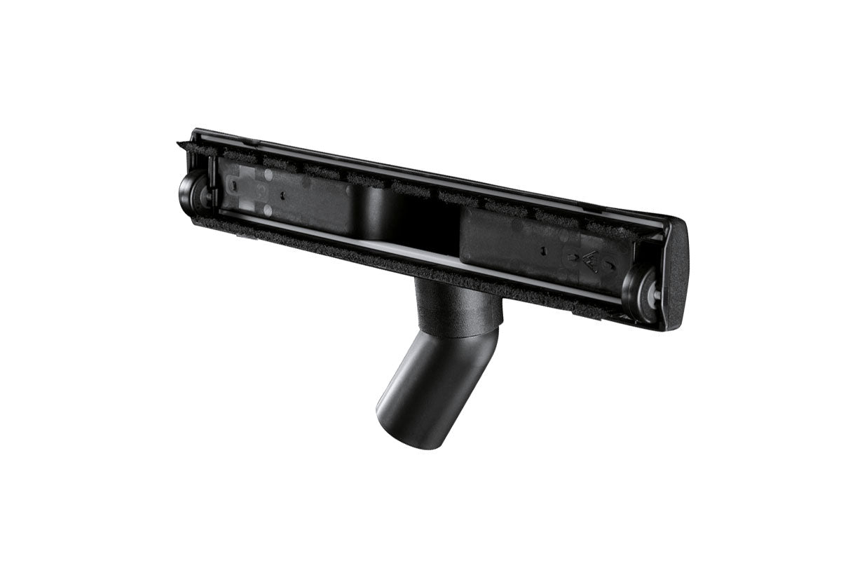 WESSEL WERK BRUSH FLOOR TOOL 35MM X 300MM WIDE - BLACK