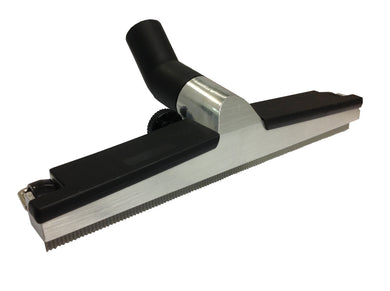 WESSEL WERK GRD370 RUBBER FLOOR TOOL 40MM X 370MM WIDE - ALUMINIUM/BLACK
