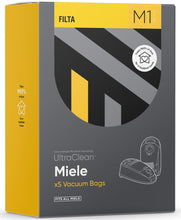 Load image into Gallery viewer, M1 - ULTRACLEAN MIELE SMS MULTI LAYERED VACUUM BAGS 5 PACK