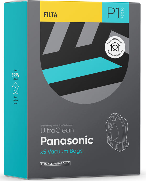 P1 - ULTRACLEAN PANASONIC SMS MULTI LAYERED VACUUM BAGS 5 PACK