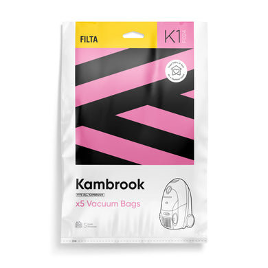 K1 - FILTA KAMBROOK SMS MULTI LAYERED VACUUM BAGS 5 PK