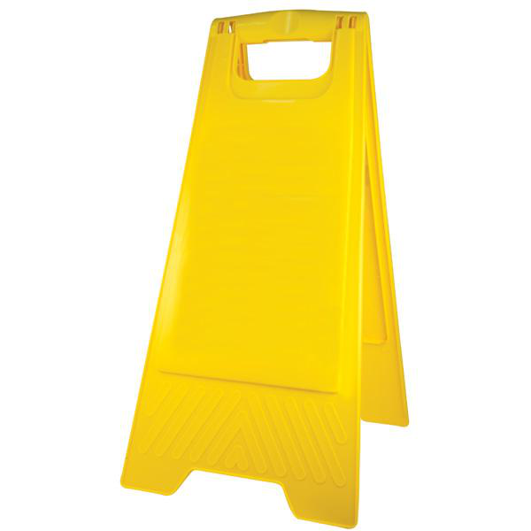 GALA A-FRAME SAFETY SIGN - BLANK YELLOW
