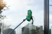 Load image into Gallery viewer, UNGER  POWER BRUSH, BUMPER, SWIVEL FUNCTION, RINSE BAR 42CM - GREY UNSPLICED BRISTLES