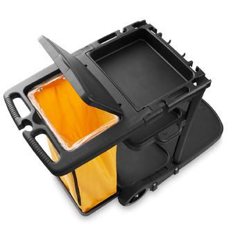 FILTA JANITOR CART BLACK