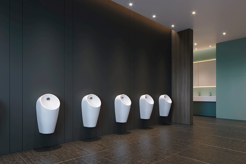 GLOMESH Spiral Biological Urinal Screen with Anti Splash - Mountain Air